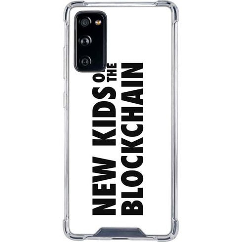 New Kids On The Blockchain Galaxy S20 FE Clear Case