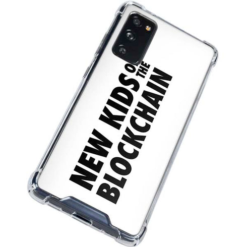 New Kids On The Blockchain Galaxy S20 FE Clear Case