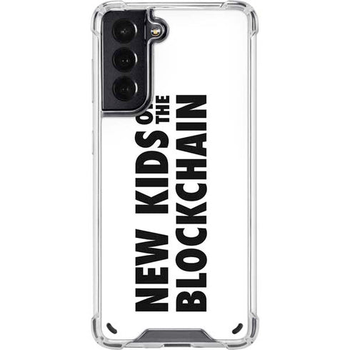 New Kids On The Blockchain Galaxy S21 5G Clear Case