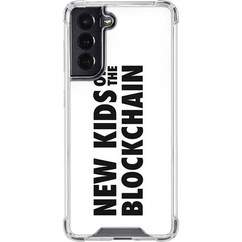 New Kids On The Blockchain Galaxy S22 Clear Case