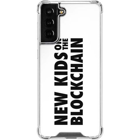 New Kids On The Blockchain Galaxy S22 Plus Clear Case
