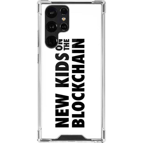 New Kids On The Blockchain Galaxy S22 Ultra Clear Case