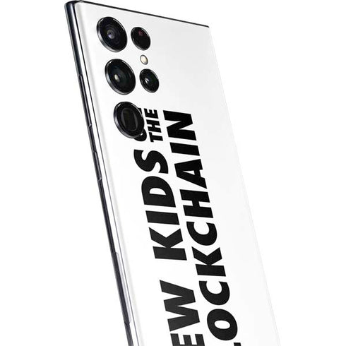 New Kids On The Blockchain Galaxy S22 Ultra Skin