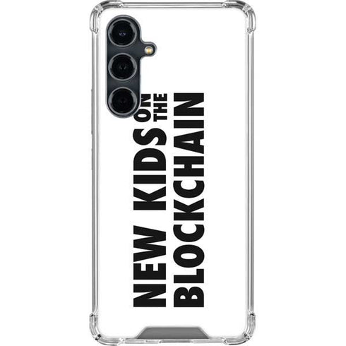 New Kids On The Blockchain Galaxy S23 FE Clear Case
