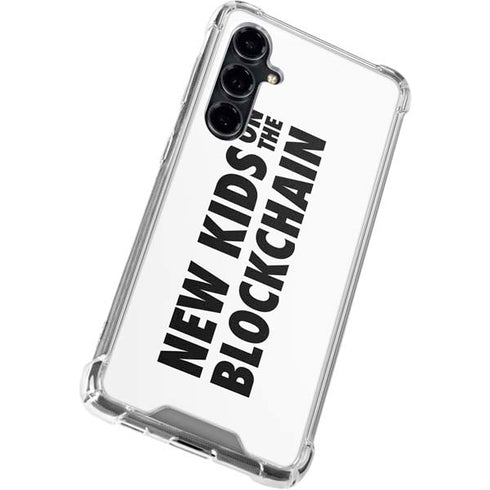 New Kids On The Blockchain Galaxy S23 FE Clear Case