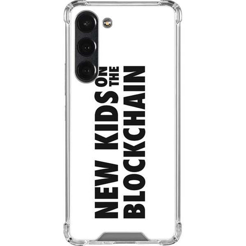 New Kids On The Blockchain Galaxy S23 Plus Clear Case