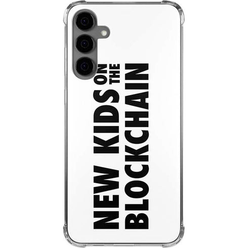 New Kids On The Blockchain Galaxy S24 Plus Clear Case