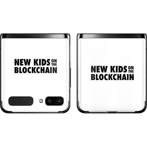 New Kids On The Blockchain Galaxy Z Flip Skin