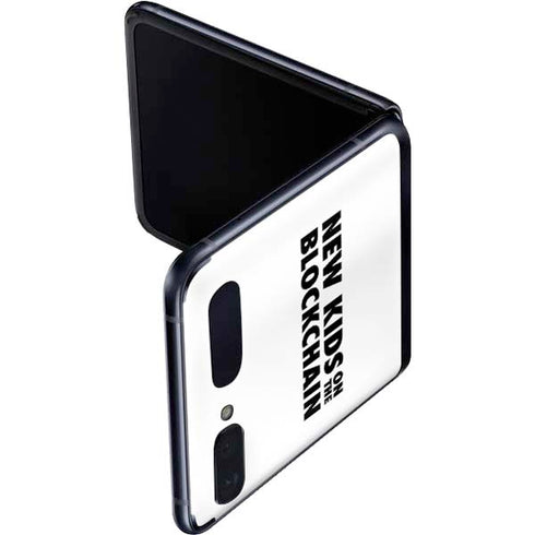 New Kids On The Blockchain Galaxy Z Flip Skin