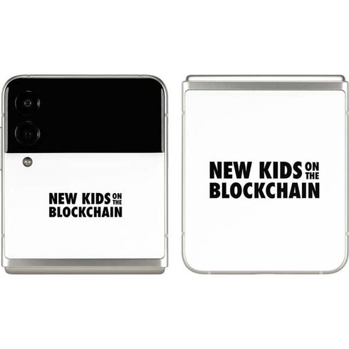 New Kids On The Blockchain Galaxy Z Flip3 5G Skin