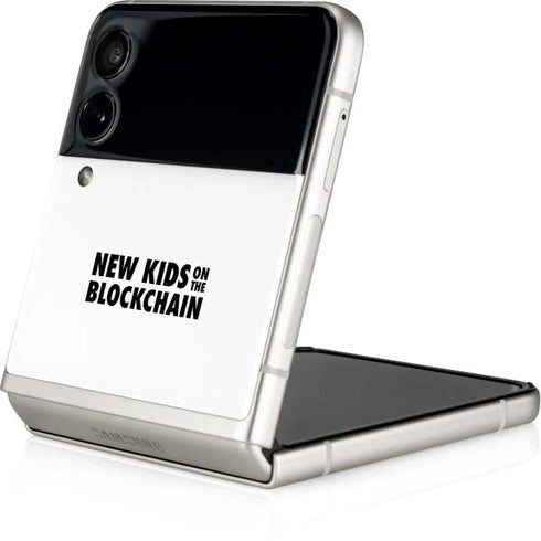 New Kids On The Blockchain Galaxy Z Flip3 5G Skin