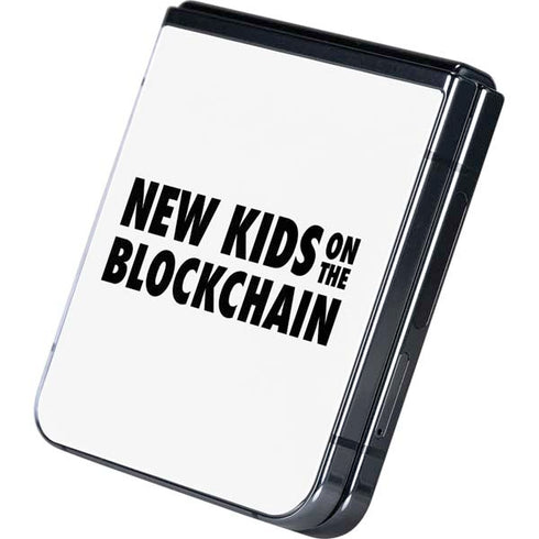 New Kids On The Blockchain Galaxy Z Flip5 5G Skin