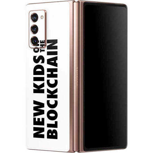 New Kids On The Blockchain Galaxy Z Fold2 5G Skin