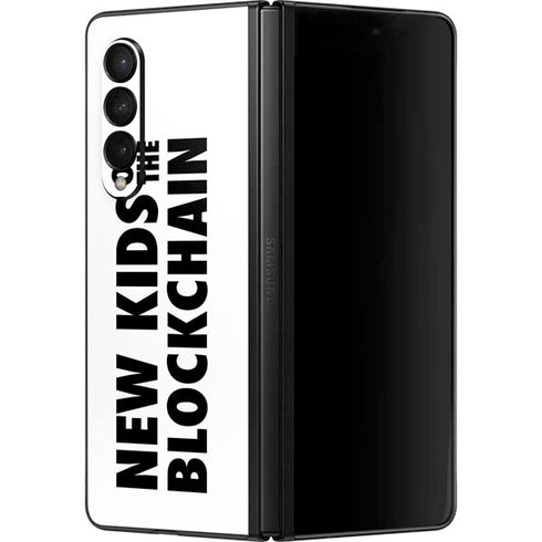New Kids On The Blockchain Galaxy Z Fold3 5G Skin