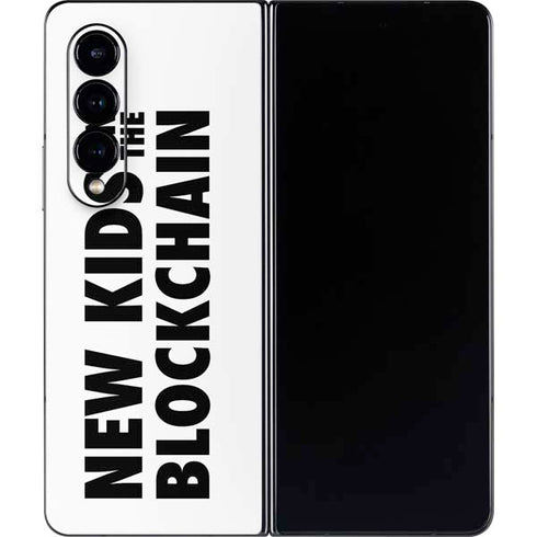 New Kids On The Blockchain Galaxy Z Fold4 5G Skin