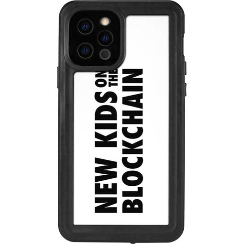 New Kids On The Blockchain iPhone 12 Pro Waterproof Case