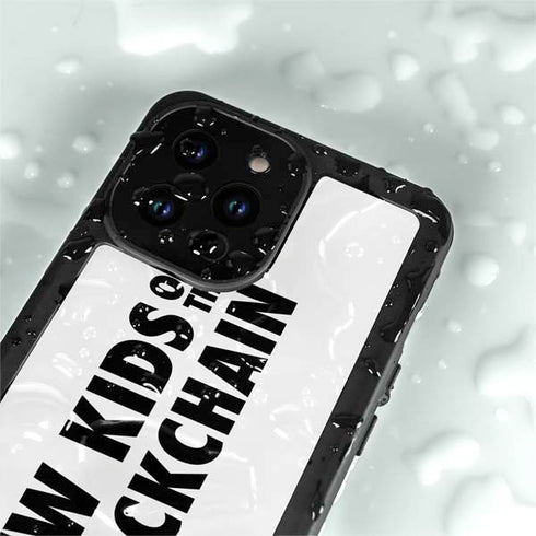 New Kids On The Blockchain iPhone 14 Pro Max Waterproof Case