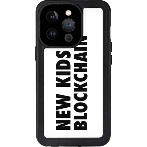 New Kids On The Blockchain iPhone 14 Pro Waterproof Case