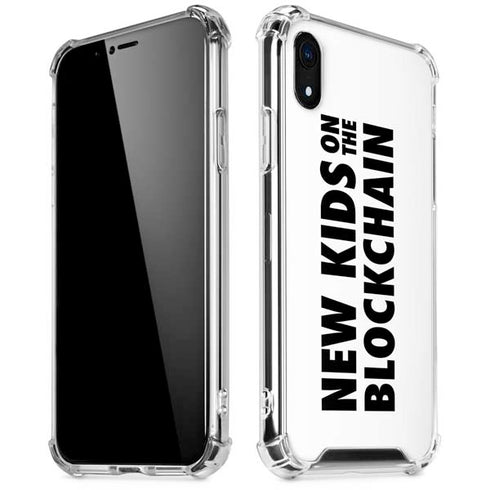 New Kids On The Blockchain iPhone XR Clear Case