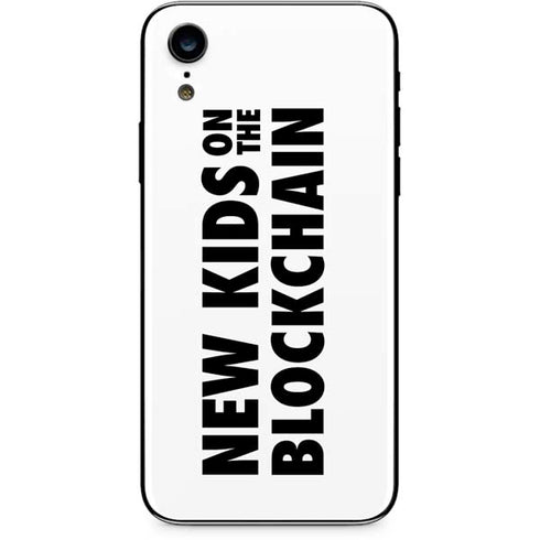 New Kids On The Blockchain iPhone XR Skin