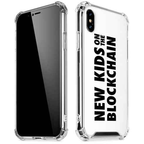 New Kids On The Blockchain iPhone XS Max Clear Case