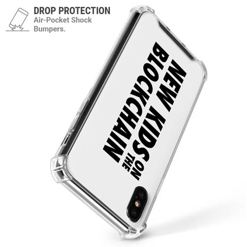 New Kids On The Blockchain iPhone XS Max Clear Case