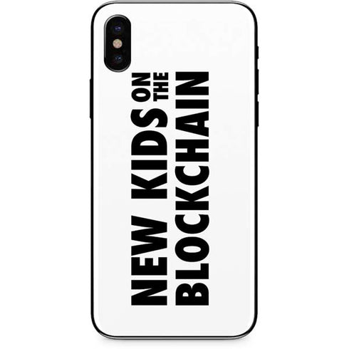 New Kids On The Blockchain iPhone XS Max Skin