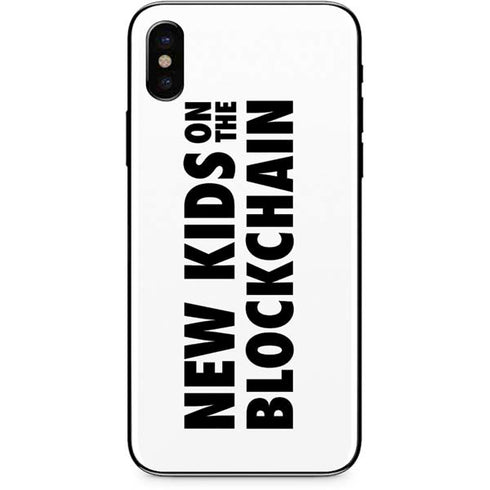 New Kids On The Blockchain iPhone XS Skin