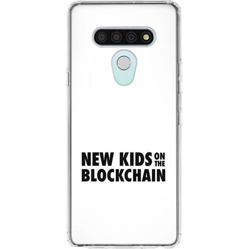 New Kids On The Blockchain LG Stylo 6 Clear Case