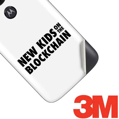 New Kids On The Blockchain Moto E5 Play Skin