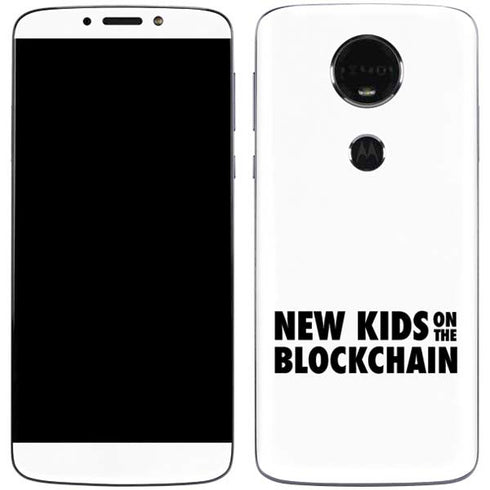 New Kids On The Blockchain Moto E5 Plus Skin