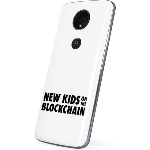 New Kids On The Blockchain Moto E5 Plus Skin