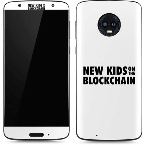 New Kids On The Blockchain Moto G6 Skin