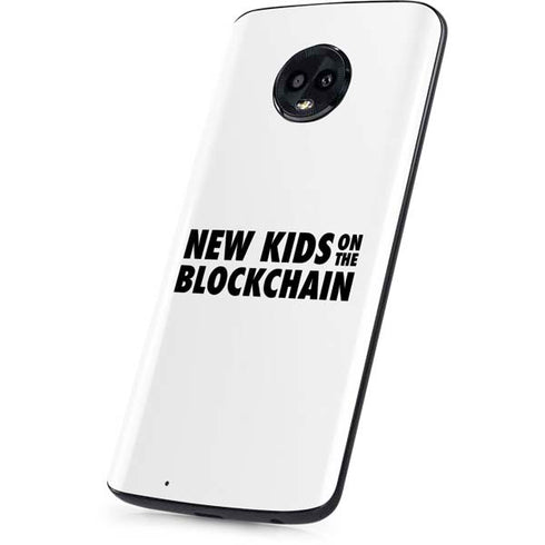 New Kids On The Blockchain Moto G6 Skin