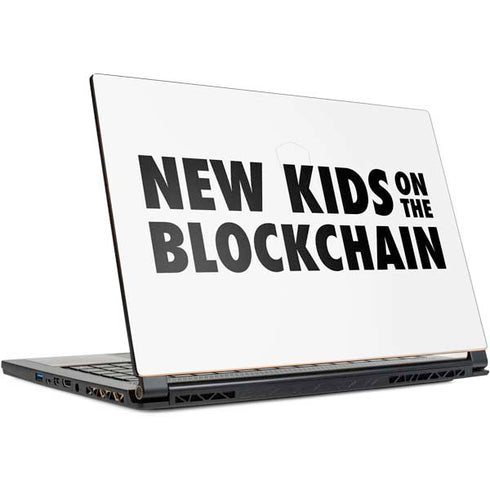 New Kids On The Blockchain MSI GS65 Stealth Laptop Skin