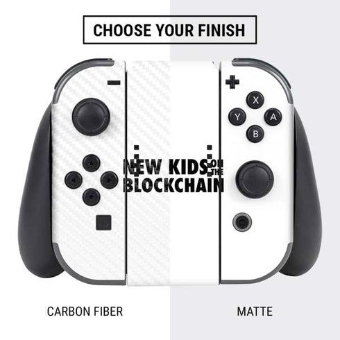 New Kids On The Blockchain Nintendo Switch Bundle Skin