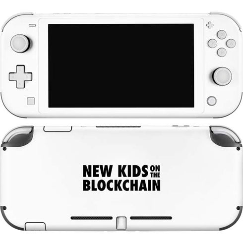 New Kids On The Blockchain Nintendo Switch Lite Skin