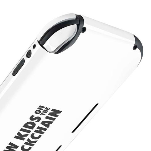 New Kids On The Blockchain Nintendo Switch Lite Skin