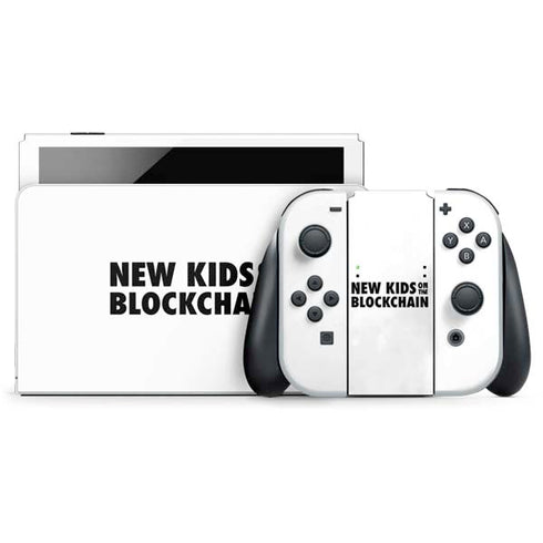 New Kids On The Blockchain Nintendo Switch OLED (2021) Skin