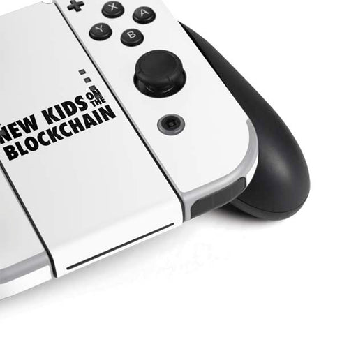New Kids On The Blockchain Nintendo Switch OLED (2021) Skin