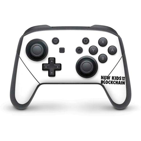 New Kids On The Blockchain Nintendo Switch Pro Controller Skin
