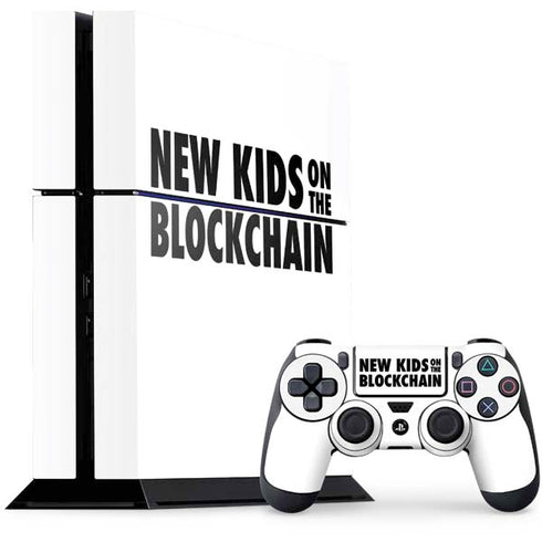 New Kids On The Blockchain PS4 Console and Controller Bundle Skin