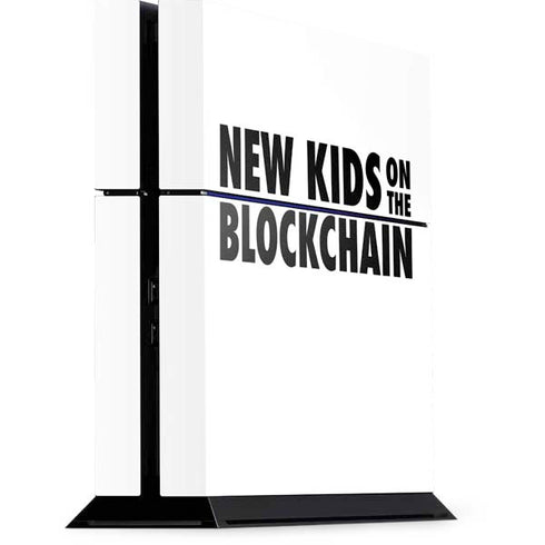 New Kids On The Blockchain PS4 Console Skin