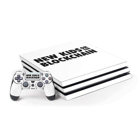 New Kids On The Blockchain PS4 Pro Bundle Skin