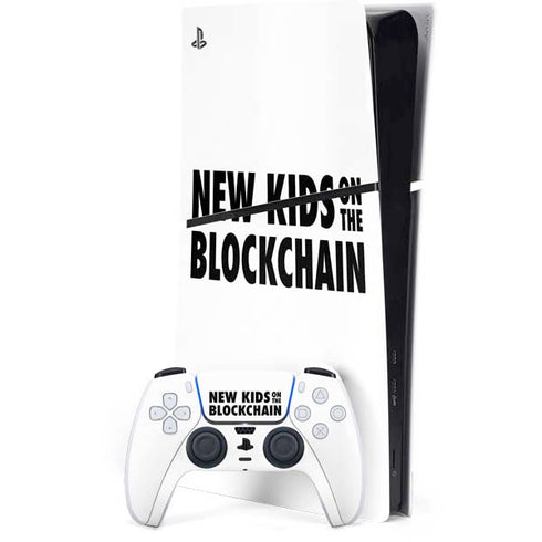 New Kids On The Blockchain PS5 Slim Digital Edition Console Skin