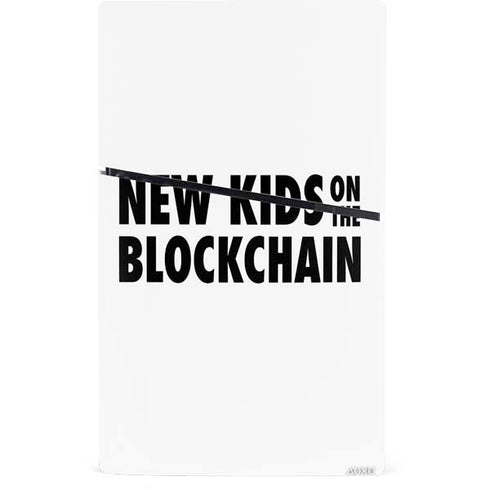 New Kids On The Blockchain PS5 Slim Digital Edition Console Skin