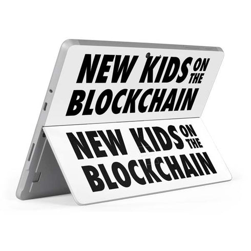 New Kids On The Blockchain Surface Go Skin