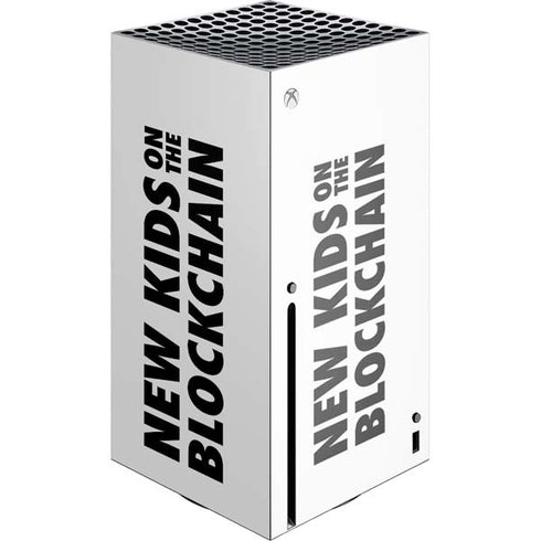New Kids On The Blockchain Xbox Series X Console Skin