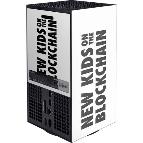 New Kids On The Blockchain Xbox Series X Console Skin