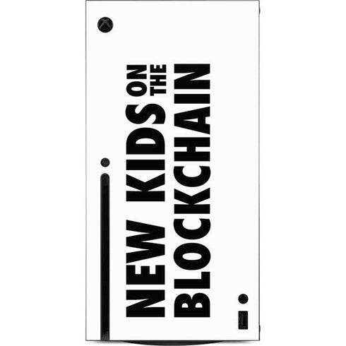 New Kids On The Blockchain Xbox Series X Console Skin